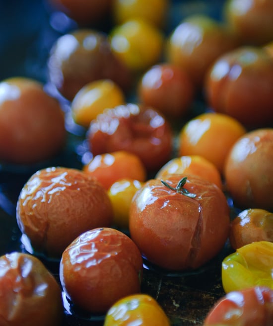 cherry tomatoes roasted