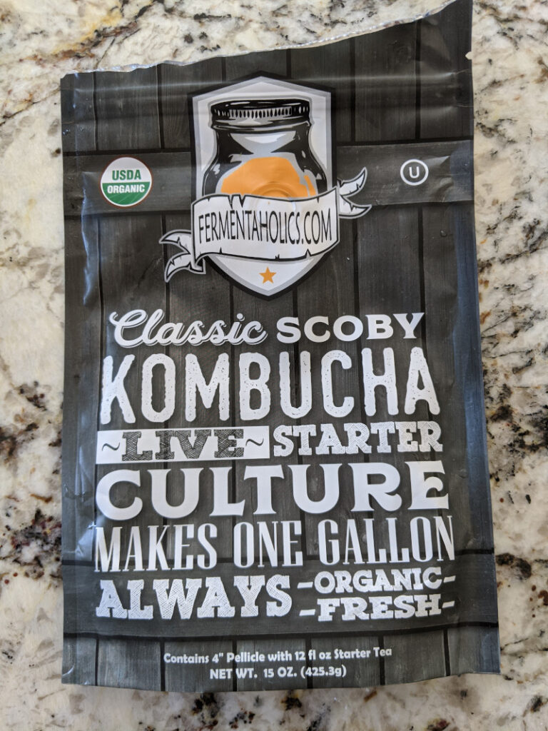 Fermentaholics Classic SCOBY: Live Starter Kombucha Culture.