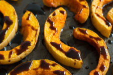 Roasted Butternut Squash with a Balsamic Reduction | Lauren Caris Cooks