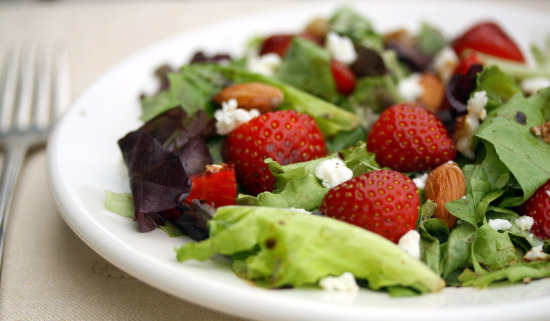 strawberry salad | healthy green kitchen