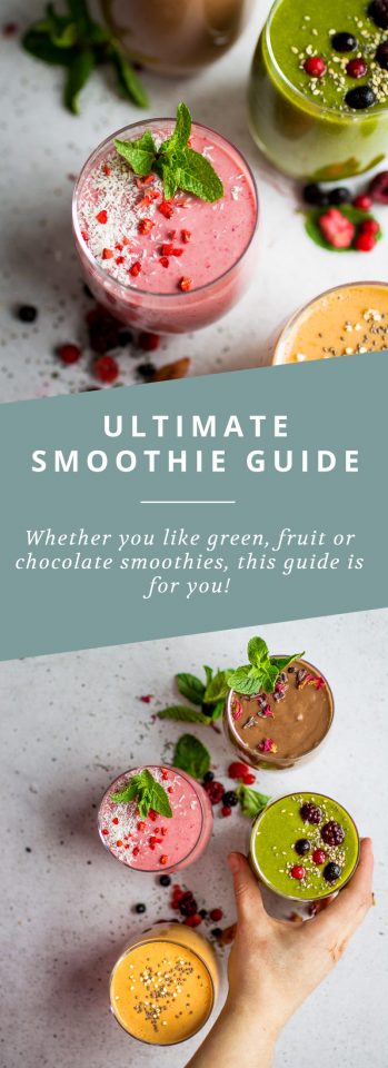 Learn how to make your perfect smoothie EVERY time with this ultimate guide to smoothie ratios